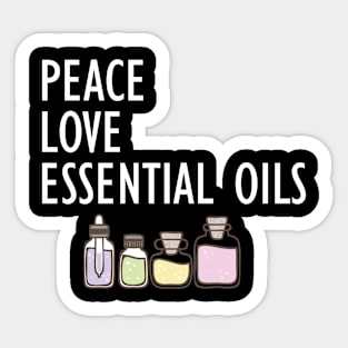 Essential Oils - Peace Love Essential Oils w Sticker